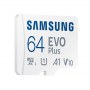 Samsung | MicroSD Card | EVO Plus | 64 GB | microSDXC Memory Card | Flash memory class U1, V10, A1 - 4